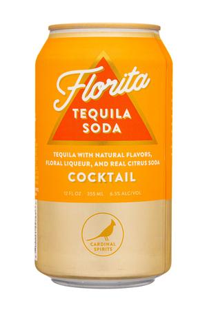 Cardinal Spirits: CardinalSpirits-12oz-2022-Cocktail-FloritaTequilaSoda