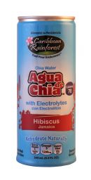 Caribbean Rainforst Agua de Chia: Caribbean Hib Front
