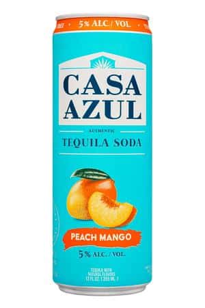Casa Azul: CasaAzul-12oz-2023-TequilaSoda-PeachMango