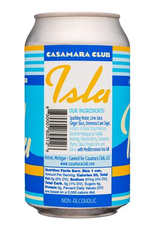 Casamara Club: CasamaraClub-12oz-2022-LeisureSoda-Isla-Facts