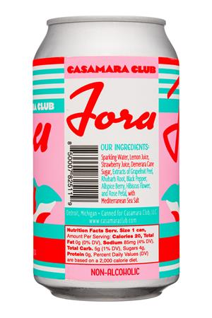 Casamara Club: CasamaraClub-12oz-2022-LeisureSoda-Fora-Facts