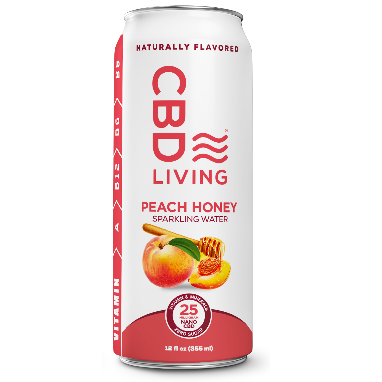 CBD Living Sparkling Peach Honey