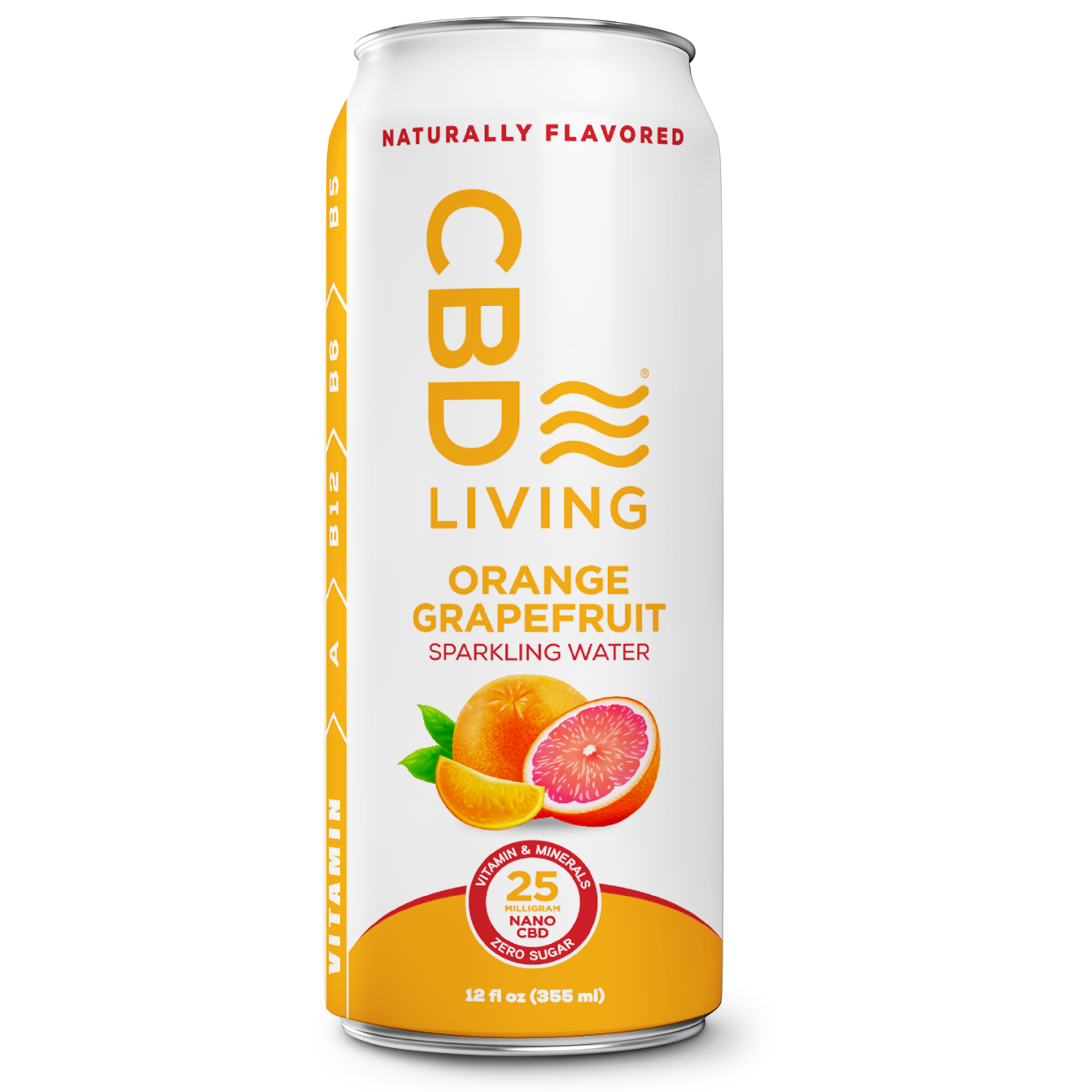 CBD Living Sparkling Orange Grapefruit