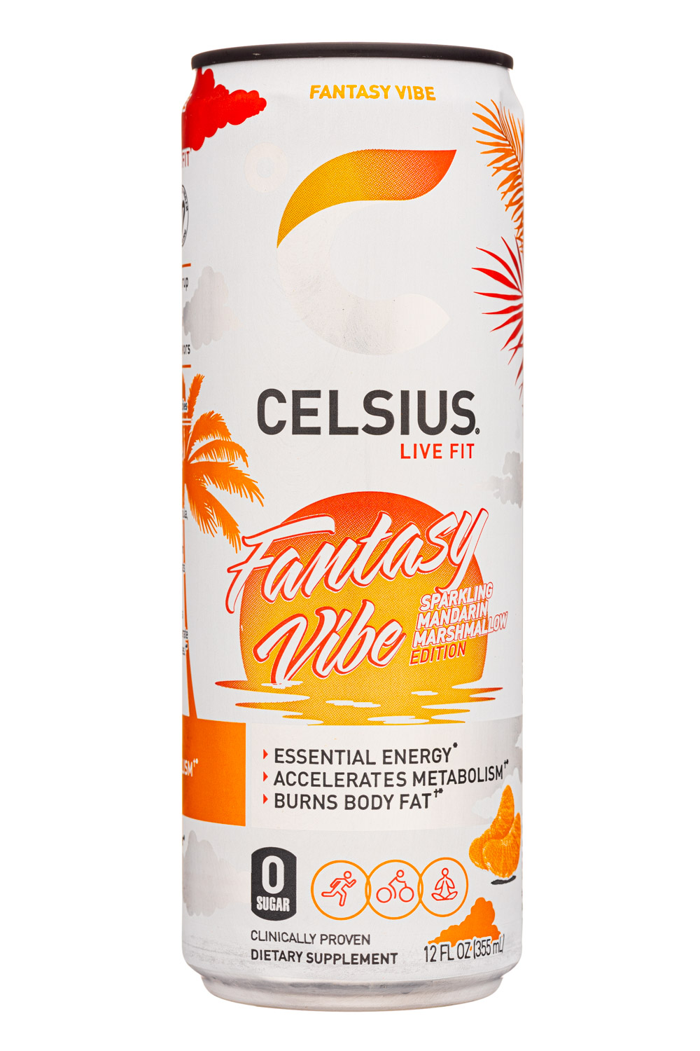 Fantasy Vibe - Sparkling Mandarin Marshmallow | CELSIUS