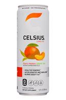 CELSIUS : Celsius-12oz-GreenTea-PeachMango