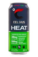 CELSIUS : Celsius-Heat-16oz-CherryLime-Front