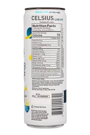 CELSIUS : Celsius-12oz-2024-Vibe-Astro-Facts