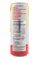 CELSIUS : Celsius-HealthyEnergy-PeachMangoGreenTea-Facts