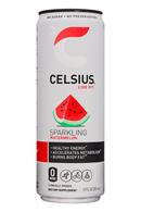 CELSIUS : Celsius-12oz-Sparkling19-Watermelon-Front
