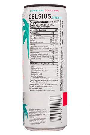 Celsius-12oz-2020-SparklingWhitePeach-PeachVibe-Facts