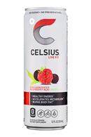 CELSIUS : Celsius-12oz-Sparkling-RaspberryAcai-Front