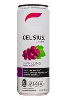 CELSIUS : Celsius-12oz-Sparkling19-GrapeRush-Front