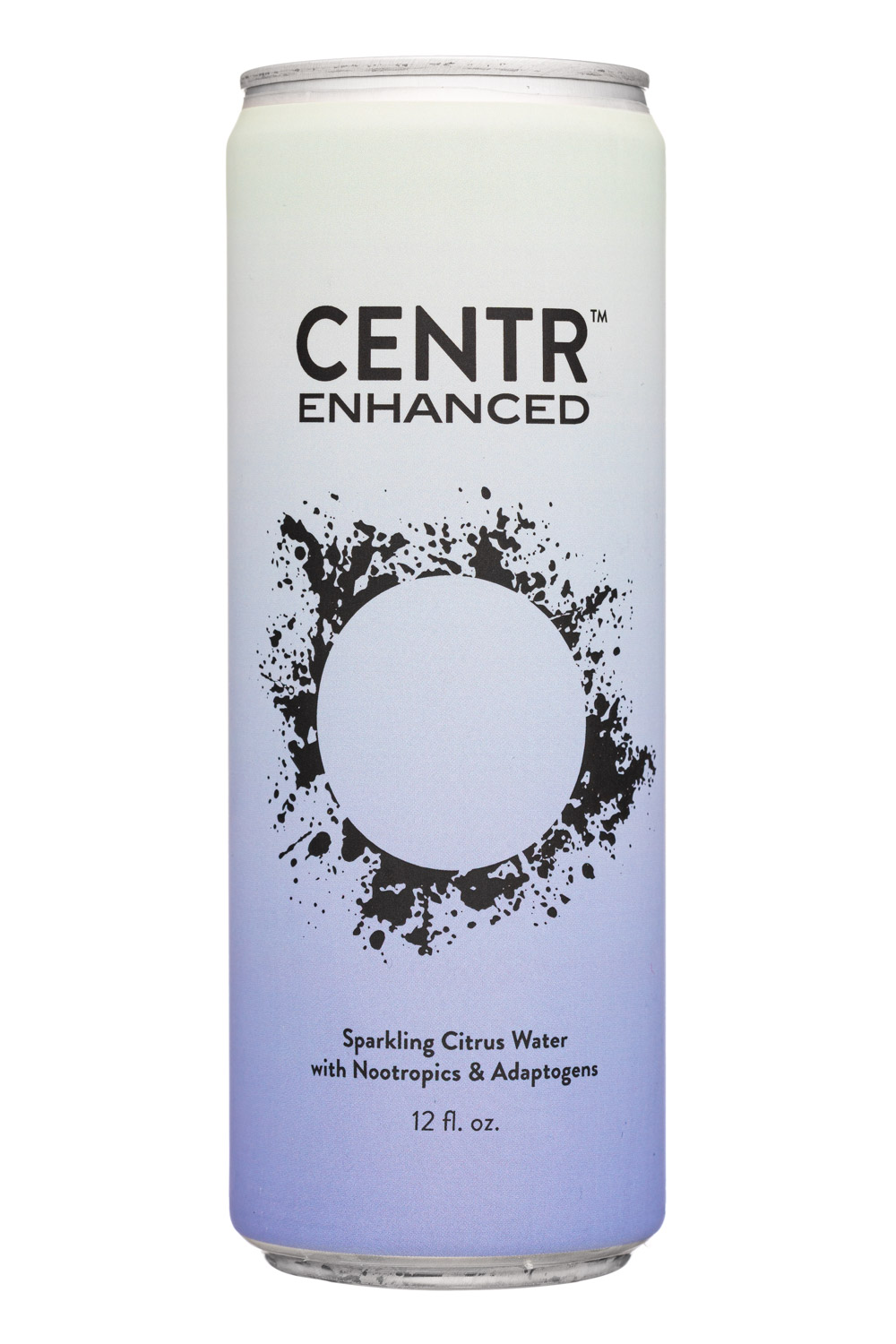CENTR : Centr-12oz-2023-SparklingCitrusWater-Enhanced-Front