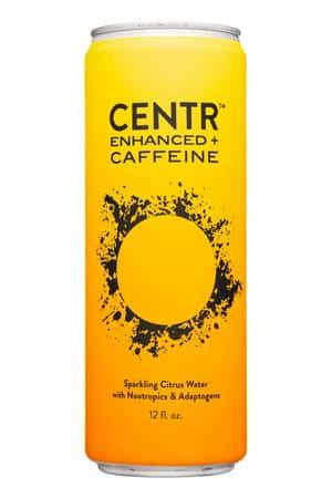 CENTR : Centr-12oz-2023-SparklingCitrusWater-EnhancedCaffeine-Front