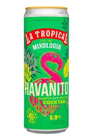 Cerveceria La Tropical: LaTropica-12oz-2025-Cocktail-Havanito