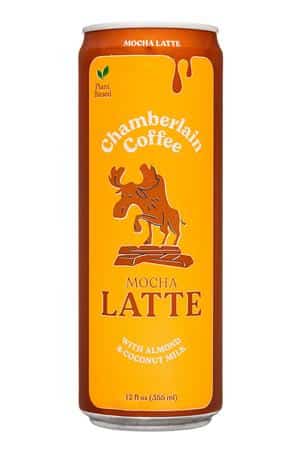 Chamberlain Coffee: ChamberlainCoffee-12oz-2023-Latte-Mocha-Front