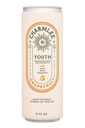 Charmlee: Charmlee-12oz-2023-SparklingWater-Youth-Grapefruit-Front