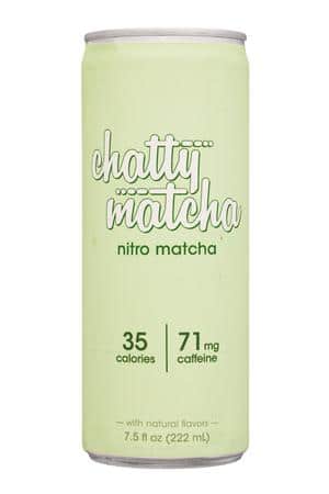 Chatty Matcha: ChattyMatcha-7oz-2022-NitroMatcha-Front