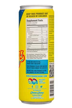 Cheech & Chong's: CheechAndChong-12oz-2023-HighEnergy-TropicalSunrise-Facts