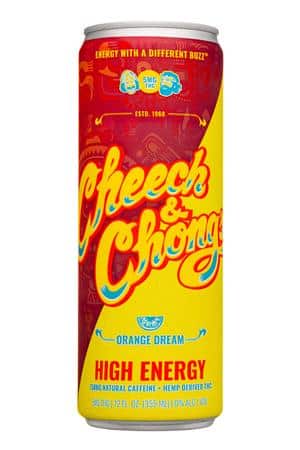 Cheech & Chong's: CheechAndChong-12oz-2023-HighEnergy-OrangeDream-Front