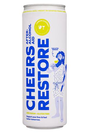 Cheers Health: Cheers-12oz-2021-Restore-LemonSherbet-Front