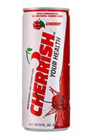 Cherrish Your Health: Cherrish-Can-8oz-Cherry-Front