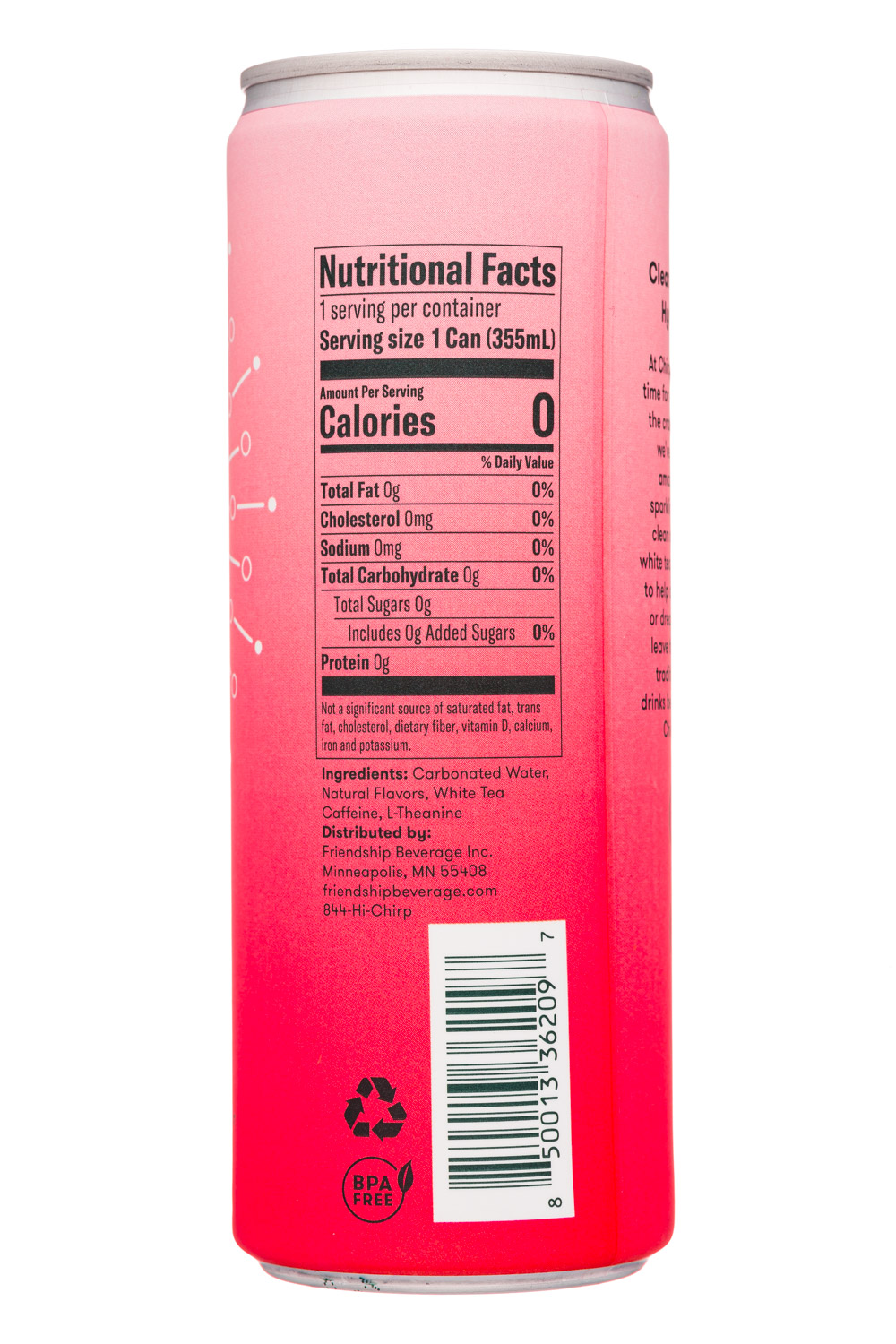 Chirp: Chirp-12oz-2020-SparklingEnergyWater-Watermelon-Facts