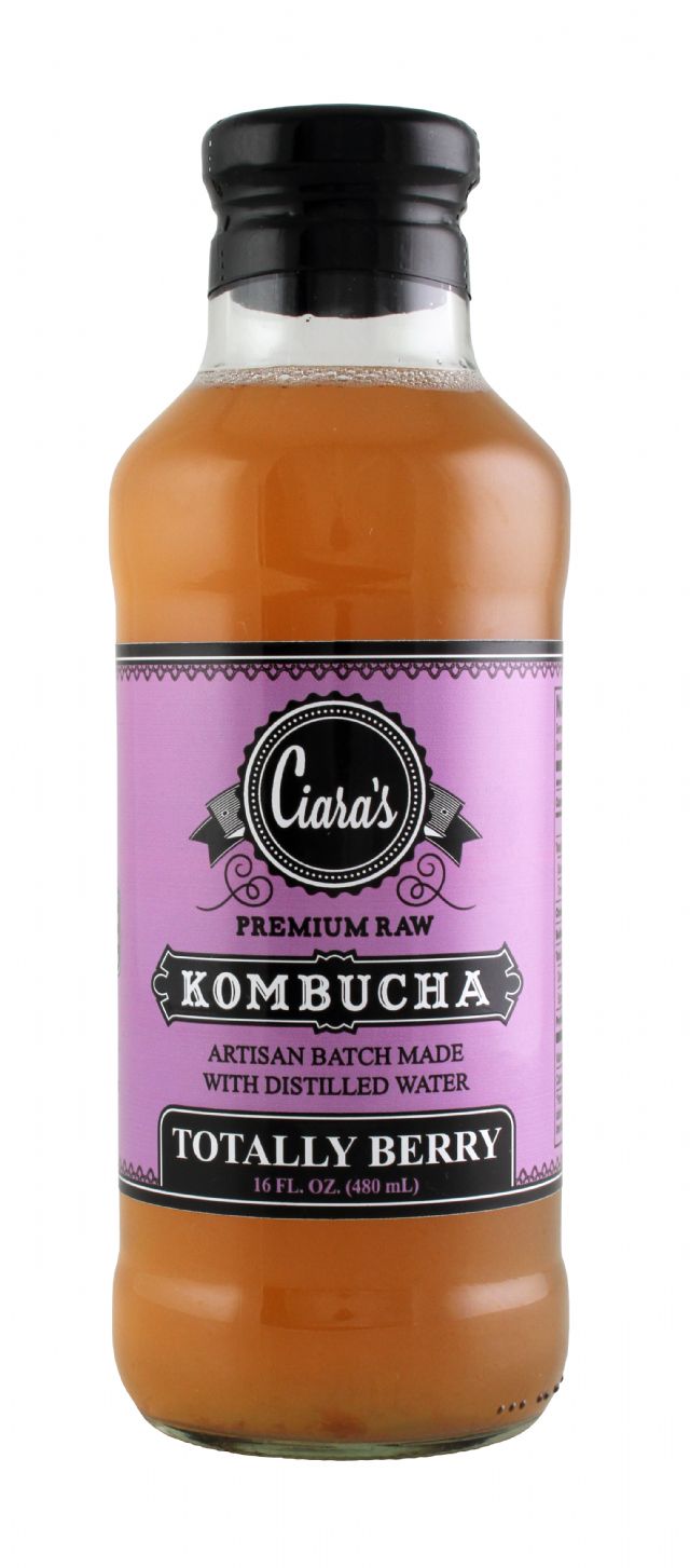 Ciara's Kombucha: Ciara TotalBerry Front