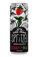 Cide Road Spritzel: CideRoad-12oz-Spritzel-StrawberryBasil-Front