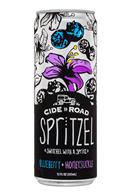 Cide Road Spritzel: CideRoad-12oz-Spritzel-BlueberryHoneysuckle-Front