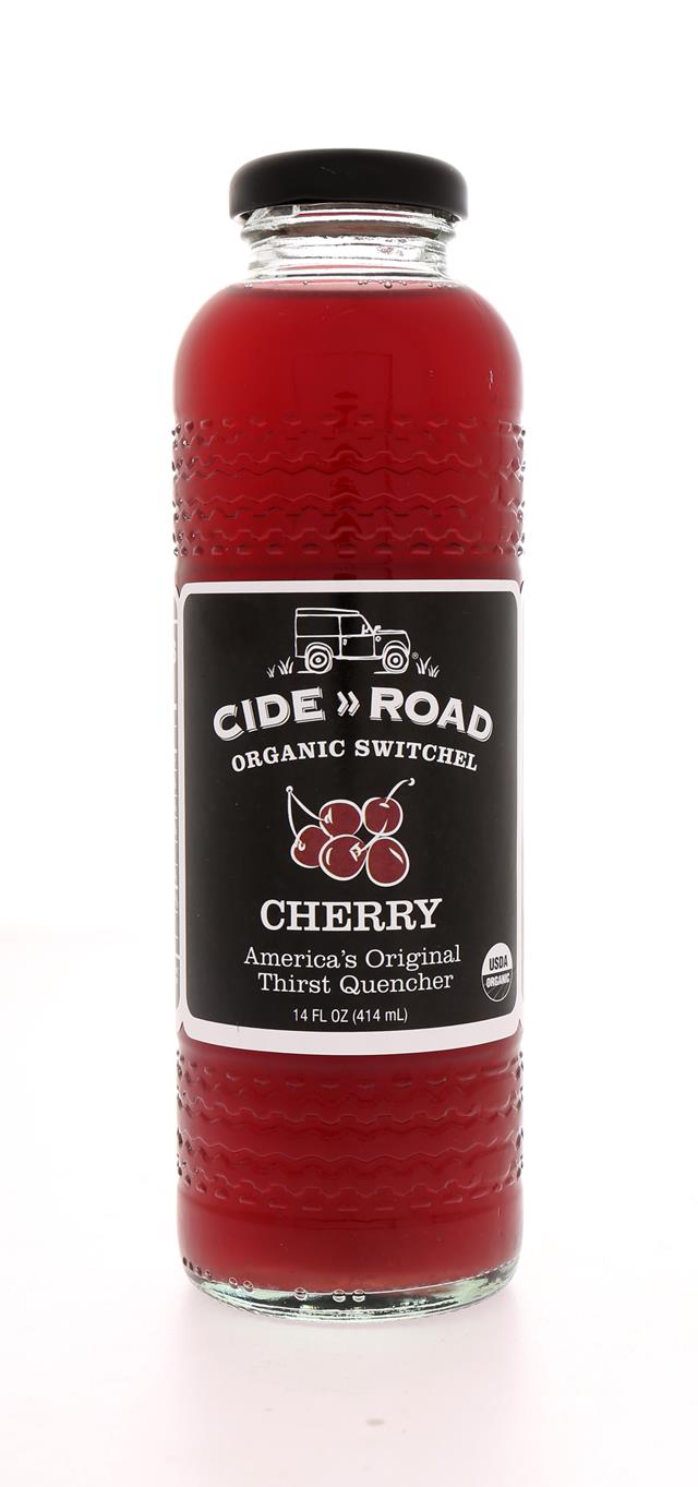 CideRoad Organic Switchel: CideRoad Cherry Front