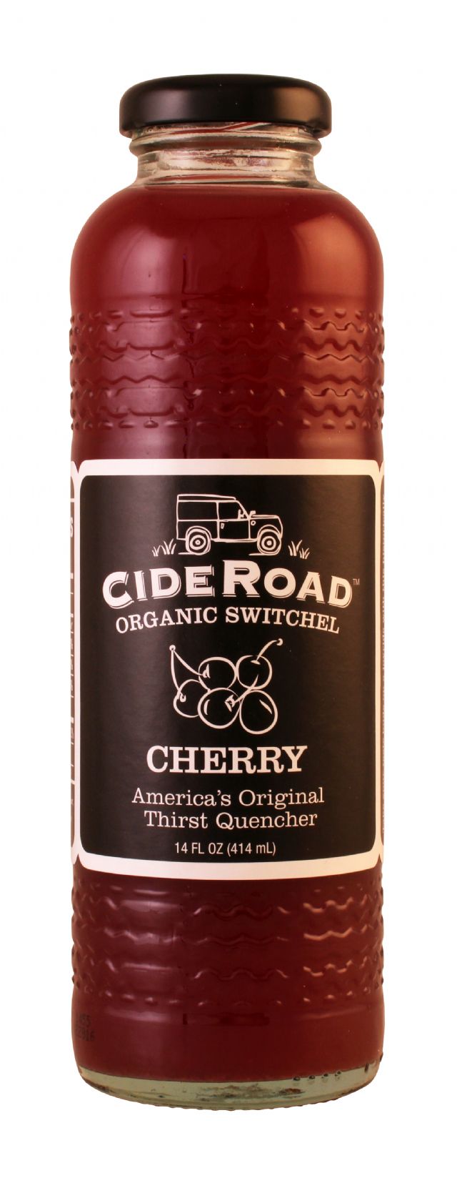 CideRoad Organic Switchel: CideRoad Cherry Front