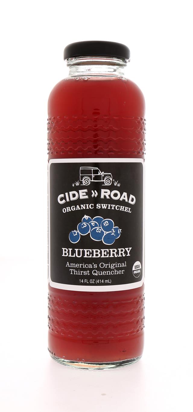 CideRoad Organic Switchel: CideRoad Blue Front