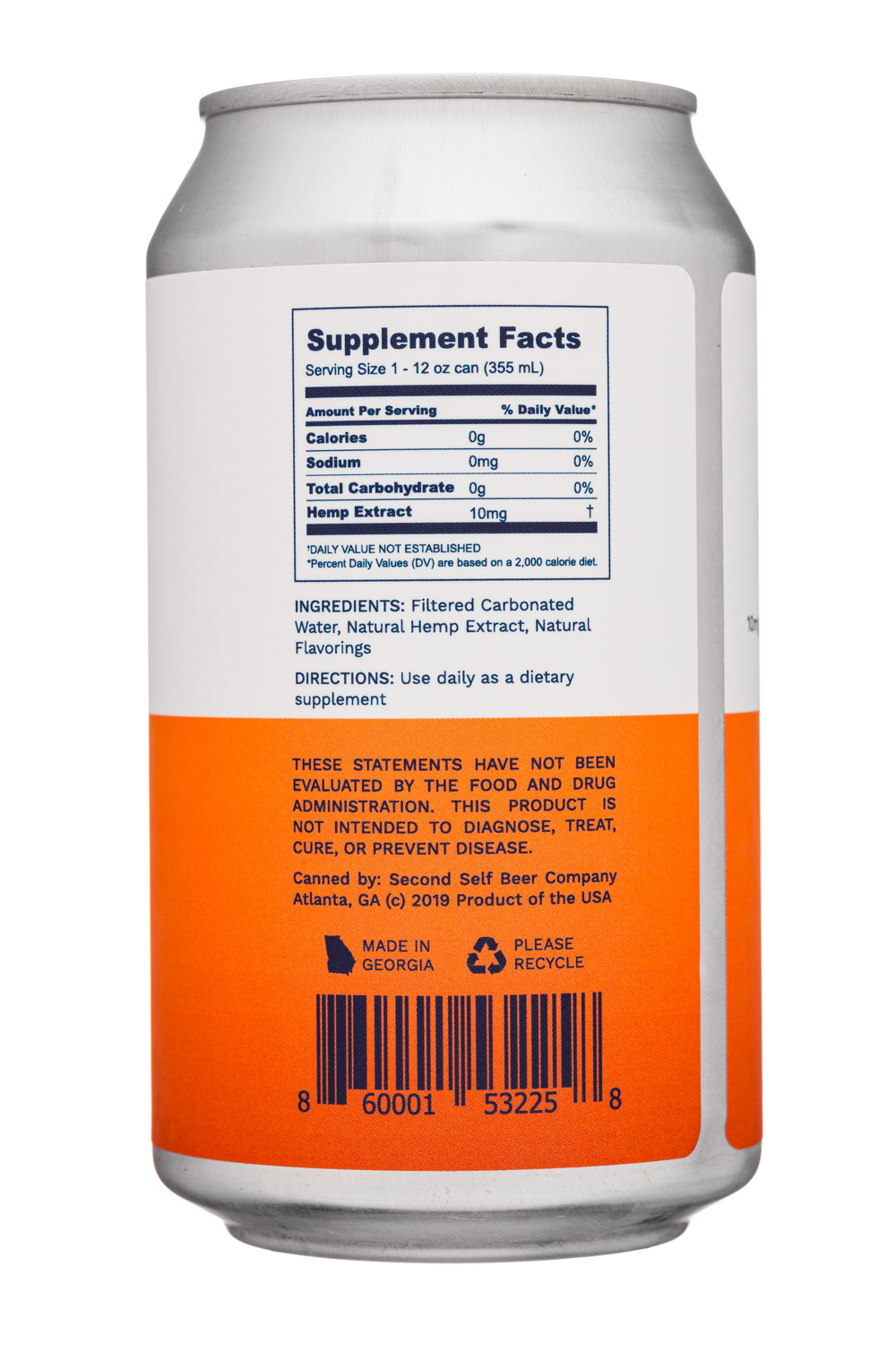 Cirrus: Cirrus-12oz-SparklingWater-10mgCBD-Kata-Facts