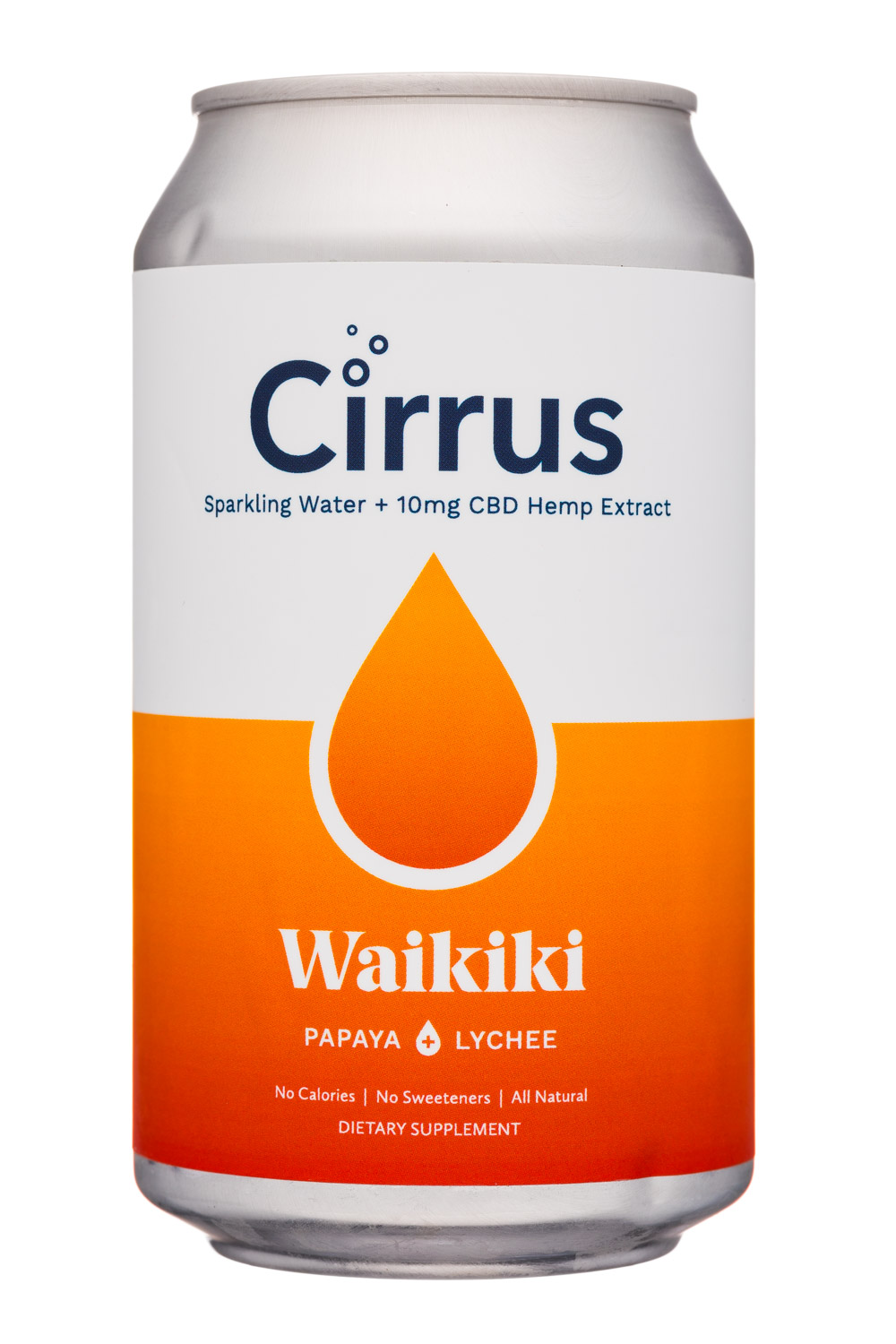 Cirrus: Cirrus-12oz-CBDSparkling-Waikiki-Front