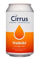 Cirrus: Cirrus-12oz-CBDSparkling-Waikiki-Front