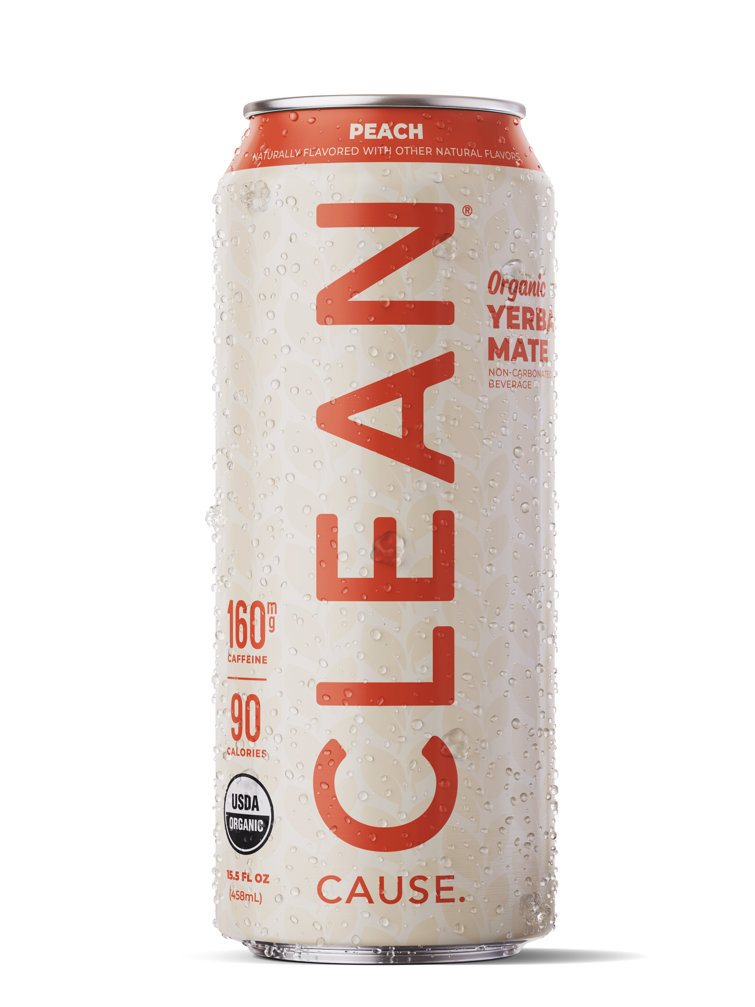 Peach Non-Carbonated Organic Yerba Mate
