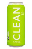 CleanCause-16oz-YerbaMate-LemonLime-Front