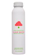 Cloud Water CBD: CloudWater-12oz-2020-25mgHemp-GrapefruitMintBasil-Front