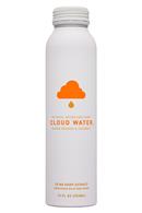 Cloud Water CBD: CloudWater-12oz-2020-25mgHemp-BloodOrangeCoconut-Front