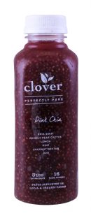 Clover Cold-Pressed Juice: Clover PinkChia