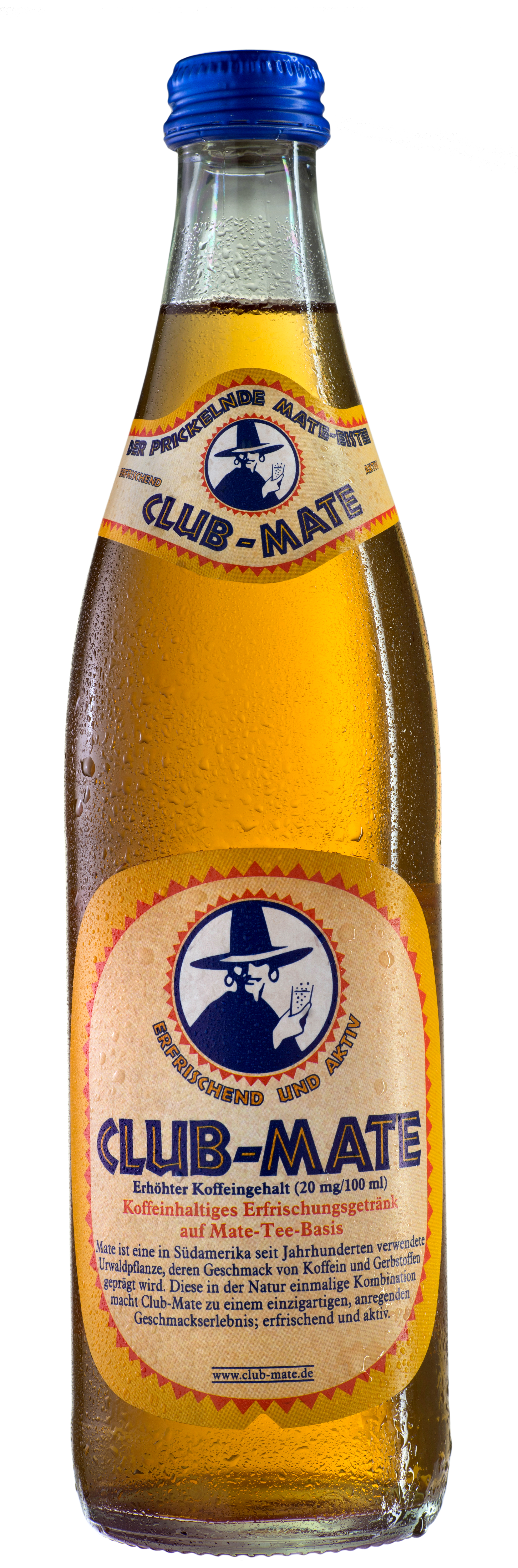 Club Mate: Photo of Club-Mate Original  16.9oz - The original sparkling yerba maté tea from Germany - Club-Mate (uploaded by company)