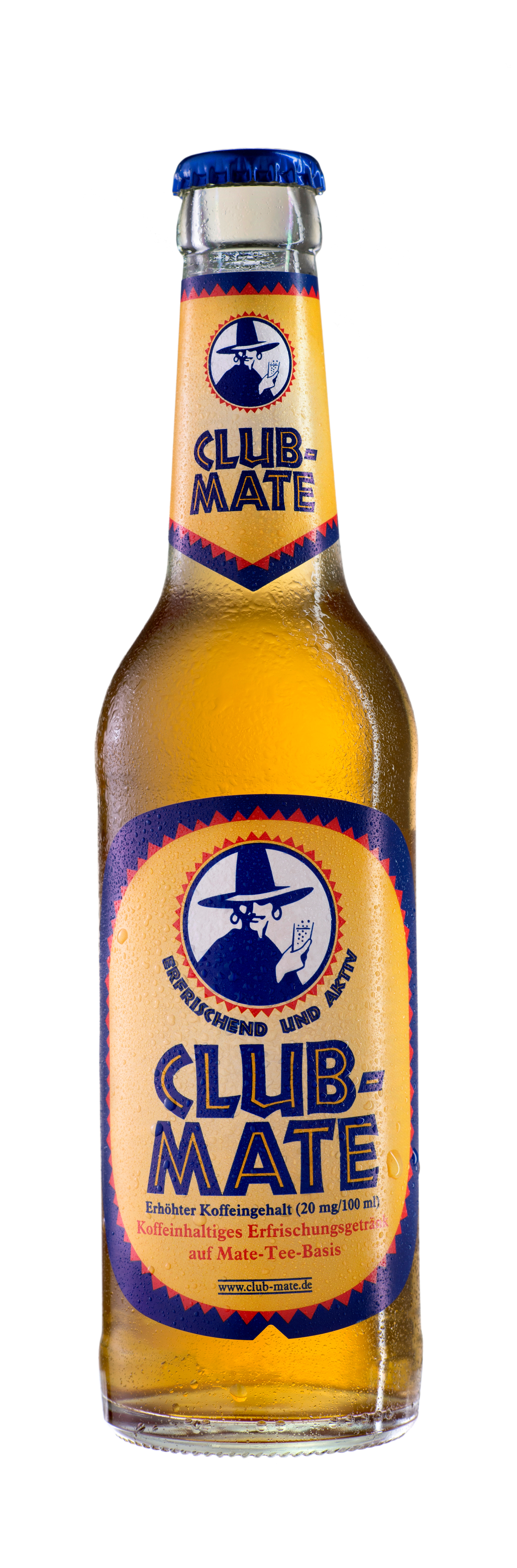 Club Mate: Photo of CLUB-MATE Original 11.2oz . - The original sparkling yerba maté tea from Germany - Club-Mate (uploaded by company)