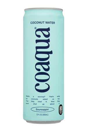 CoAqua: Coaqua-2025-12oz-CoconutWater-Soursoppin-Front