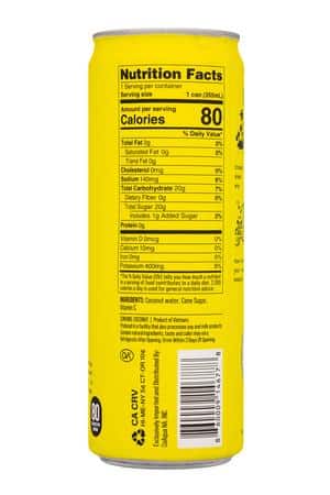 CoAqua: Coaqua-2025-12oz-CoconutWater-Still-facts