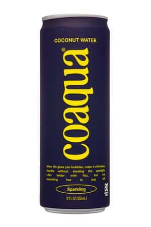 CoAqua: Coaqua-2025-12oz-CoconutWater-Sparkling-Front