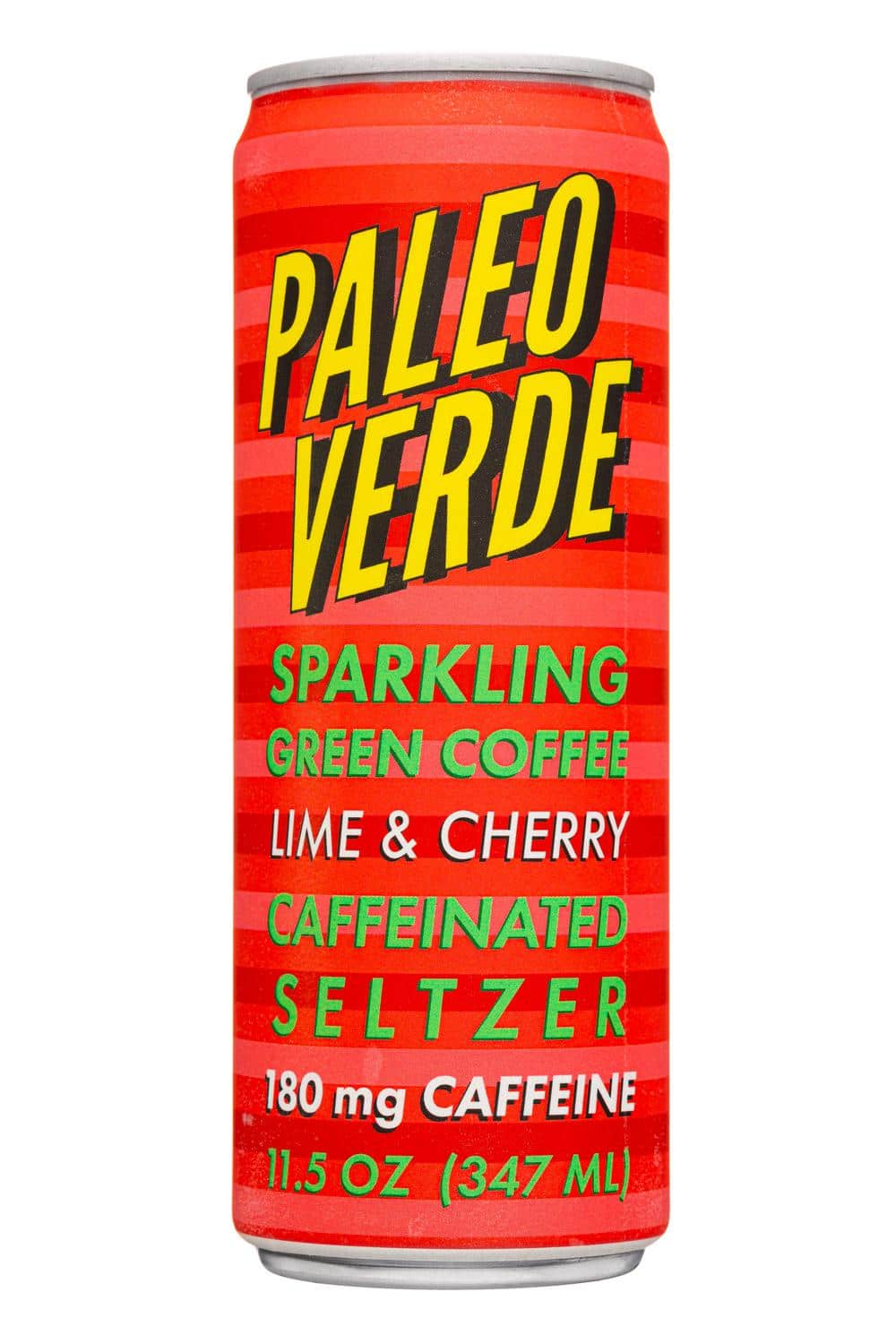 Sparkling Green Coffee - Lime & Cherry Caffeinated Seltzer