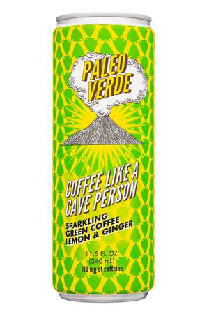 Cobra Verde: CobraVerde-12oz-2022-SparklingGreenCoffee-CavePerson-Front