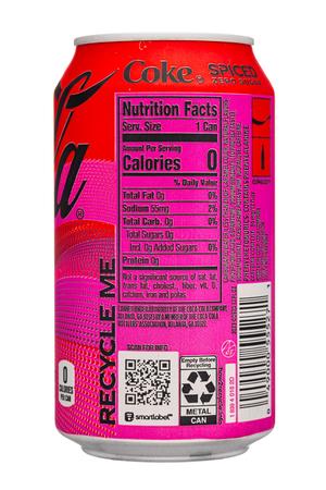 Coca-Cola: CocaCola-12oz-2024-Spiced-ZeroSugar-Facts