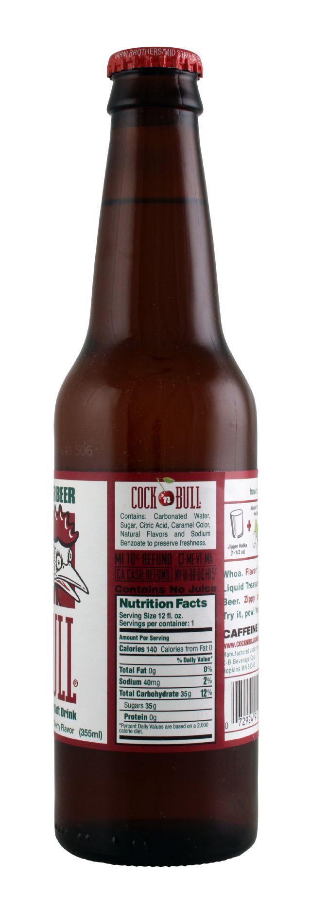 Cock 'n Bull: CockBull CherryGingerBeer Facts